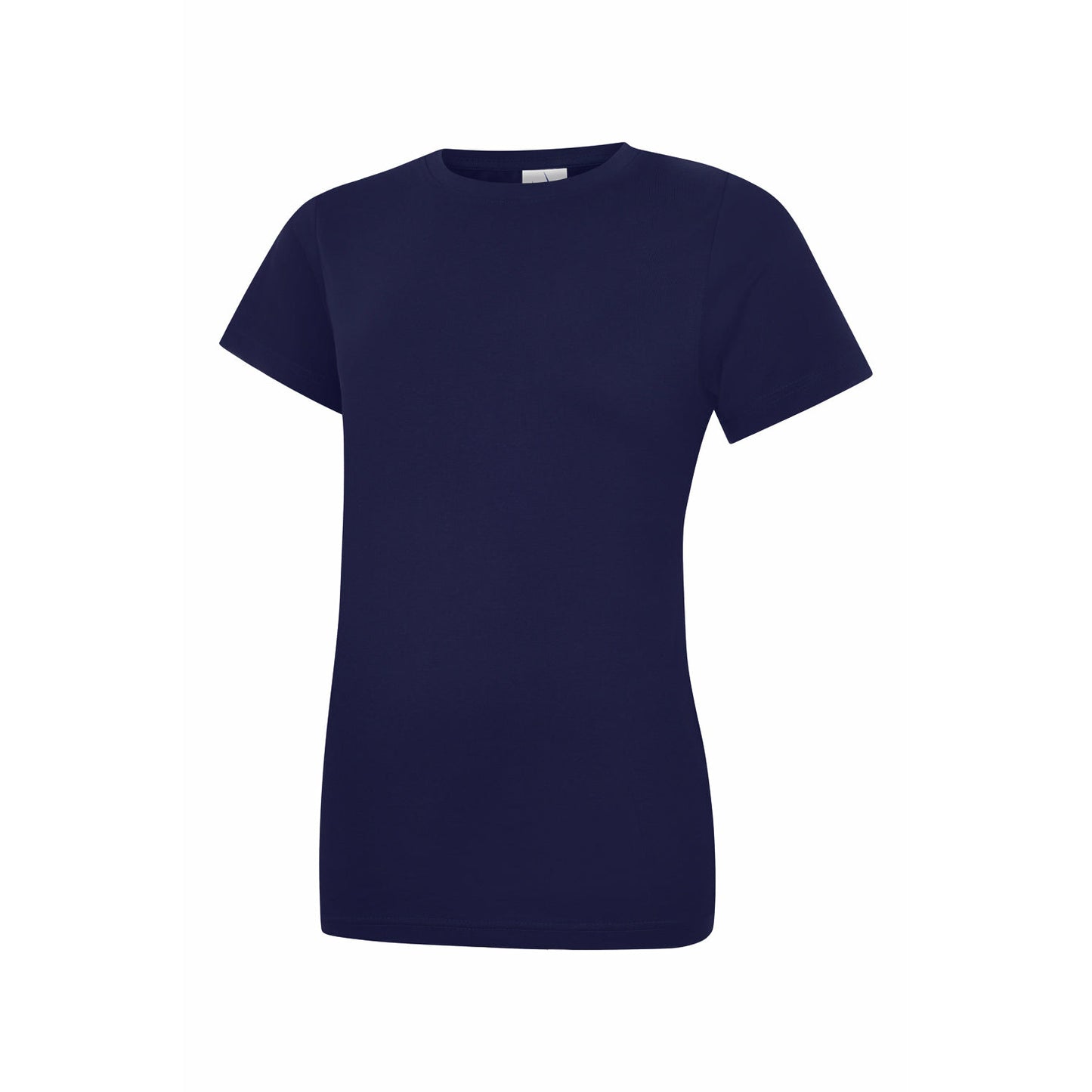 Ladies Classic Crew Neck T-Shirt (2XL) - Navy