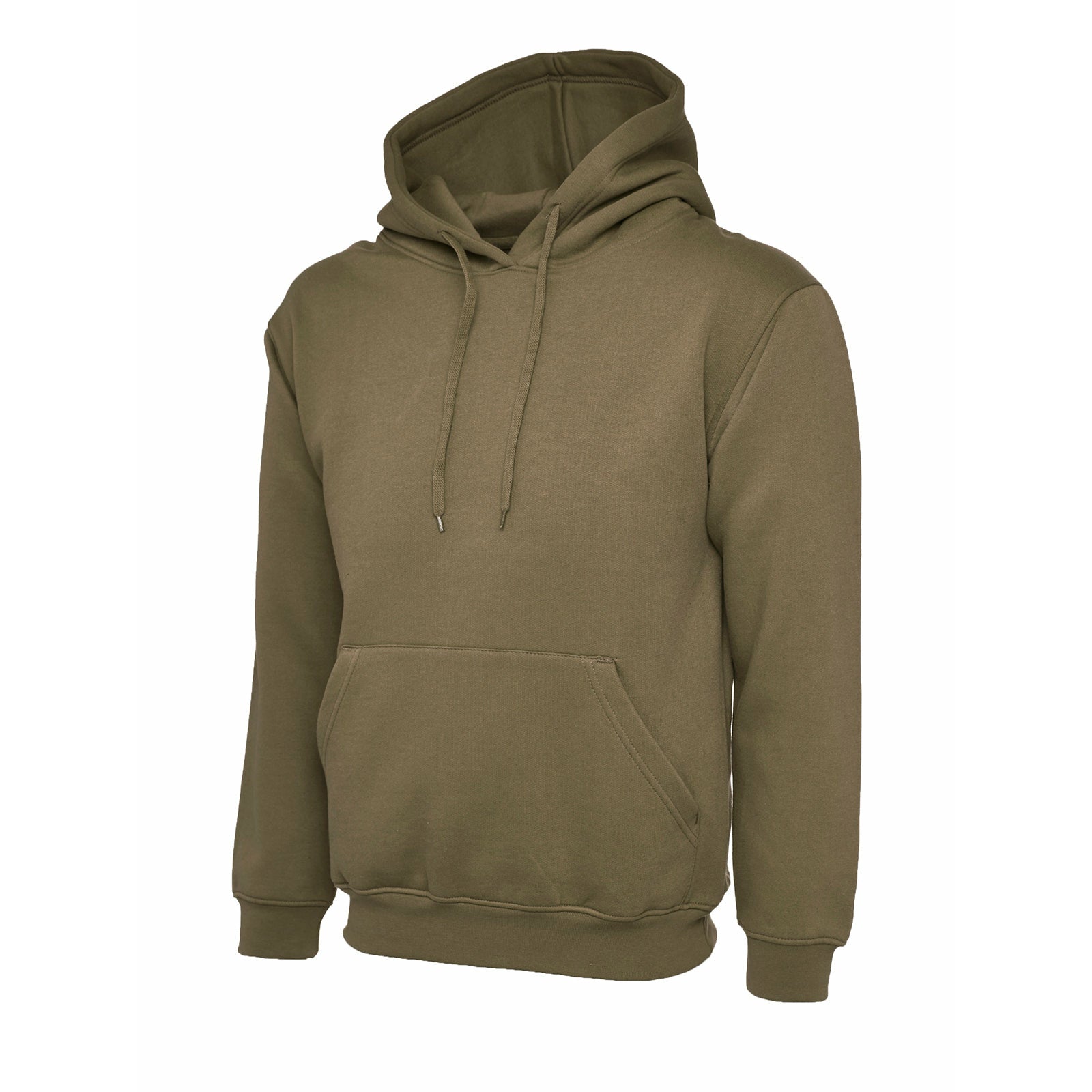 Classic Hooded Sweatshirt (2XL - 4XL) Military Green