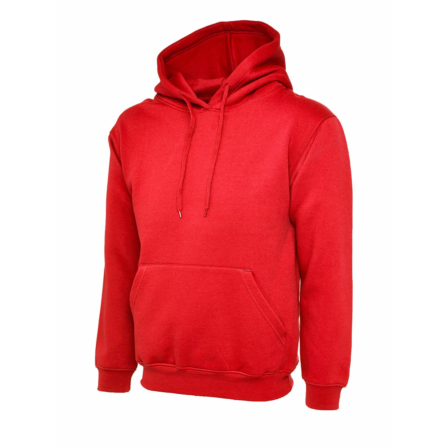 Ladies Deluxe Hooded Sweatshirt Red