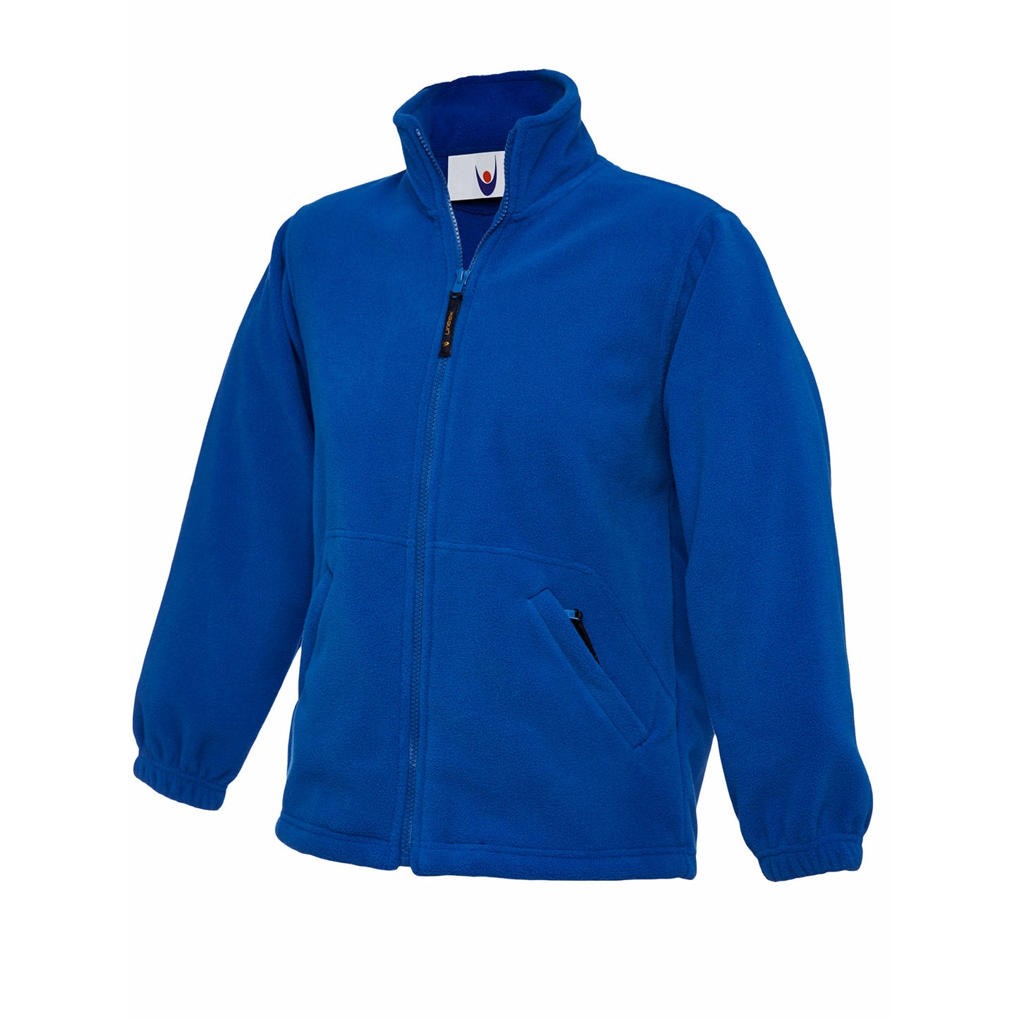 Childrens Full Zip Micro Fleece Jacket Royal Blue
