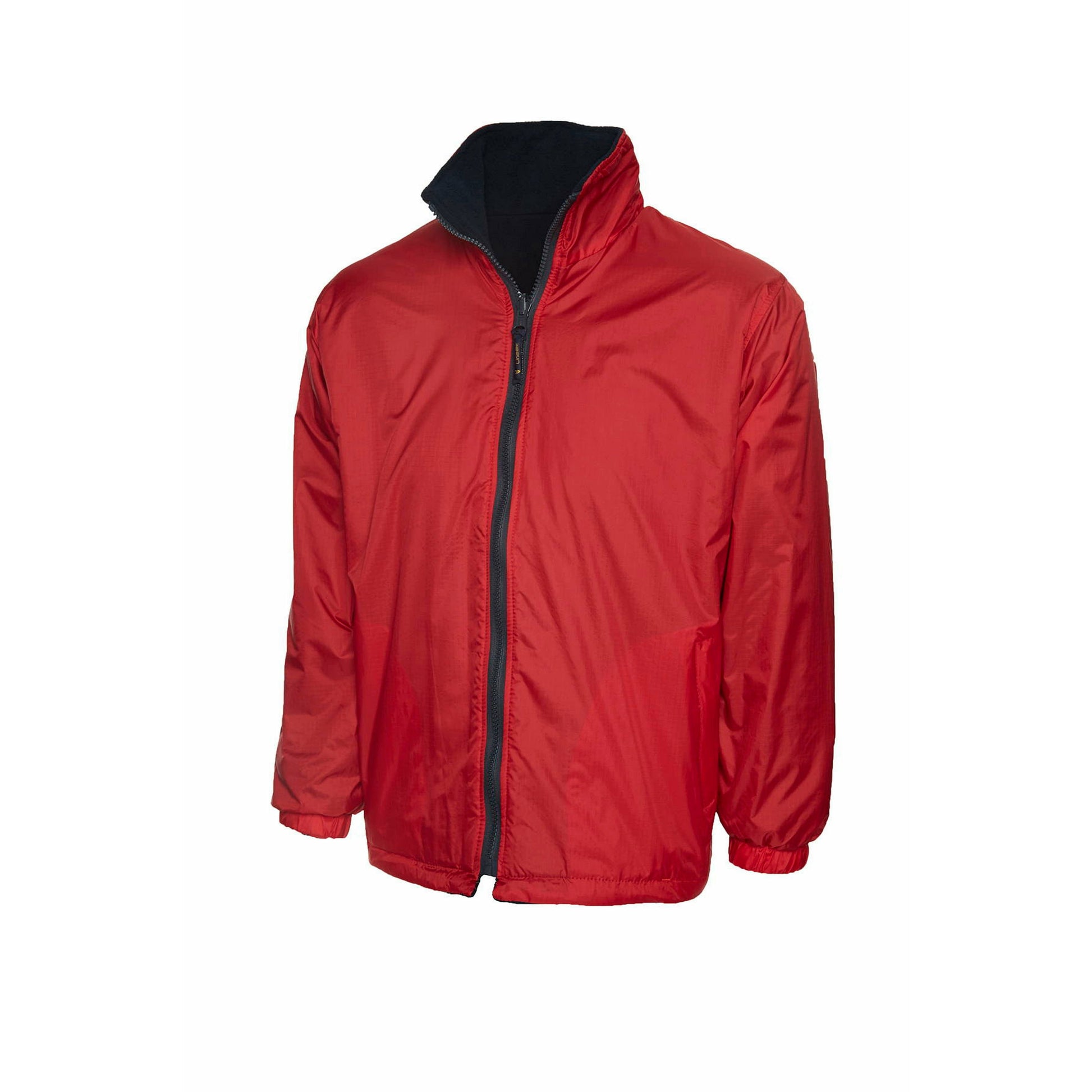 Childrens Reversible Fleece Jacket Red