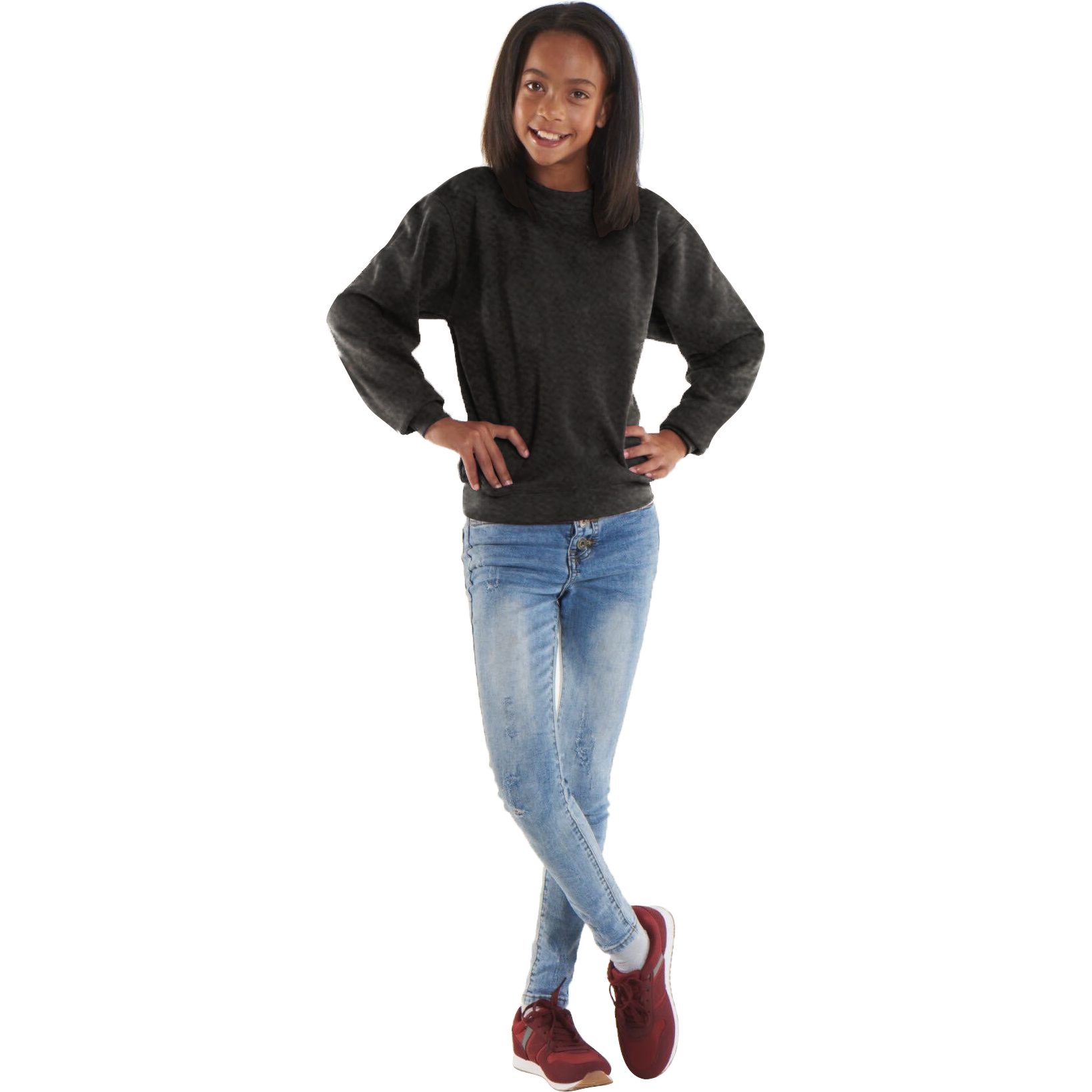 The UX Children's Sweatshirt - Charcoal