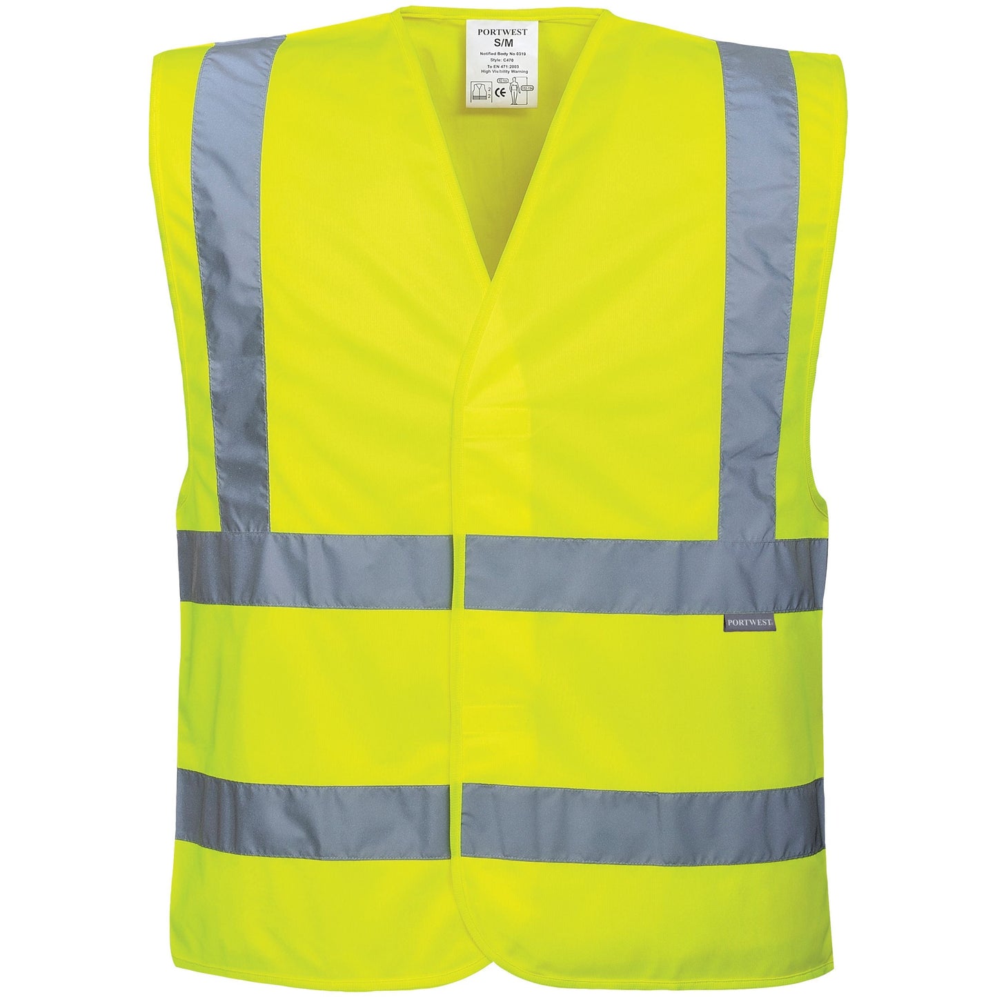 Portwest High Visibility Vest - Yellow