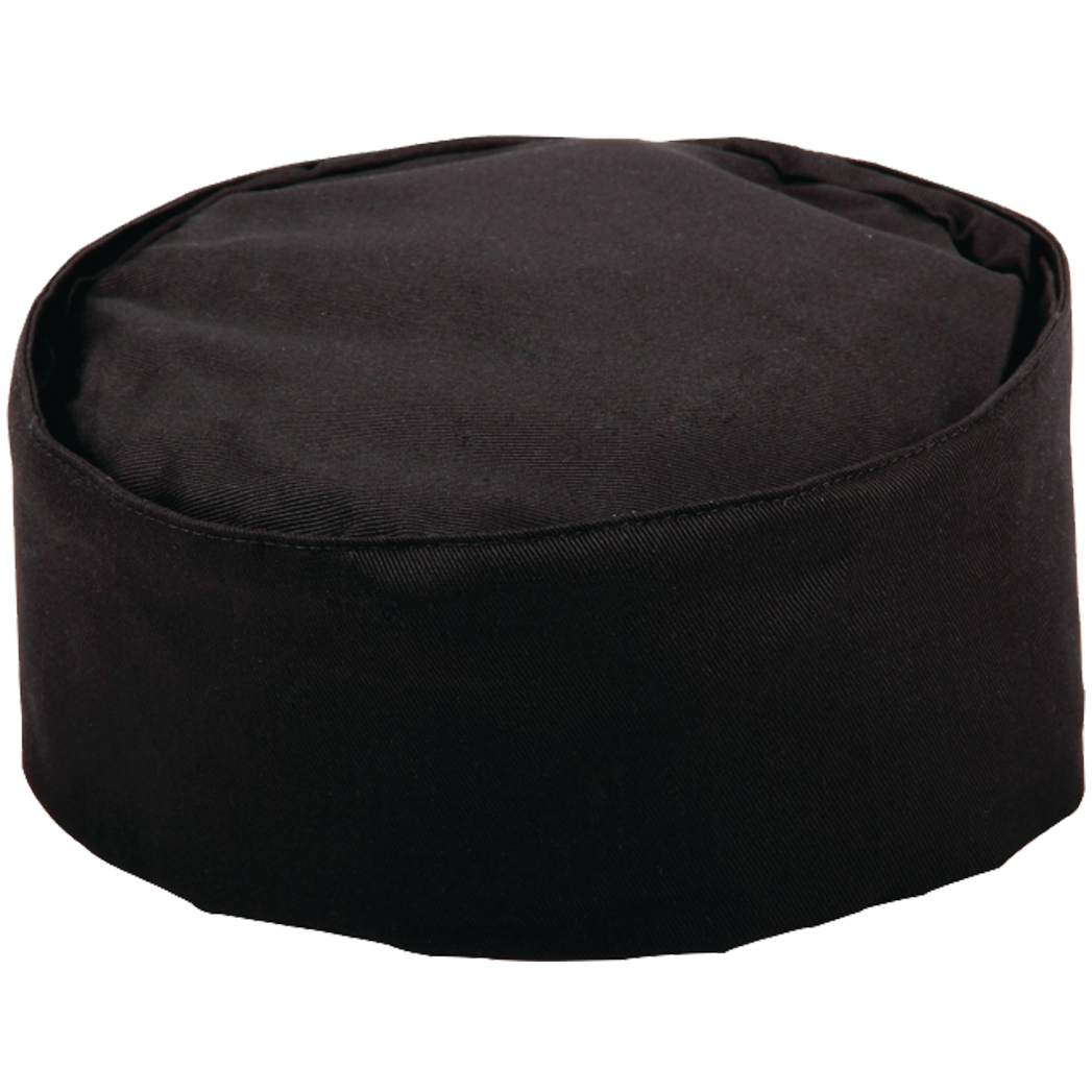 CHEF'S HAT: UNISEX Black