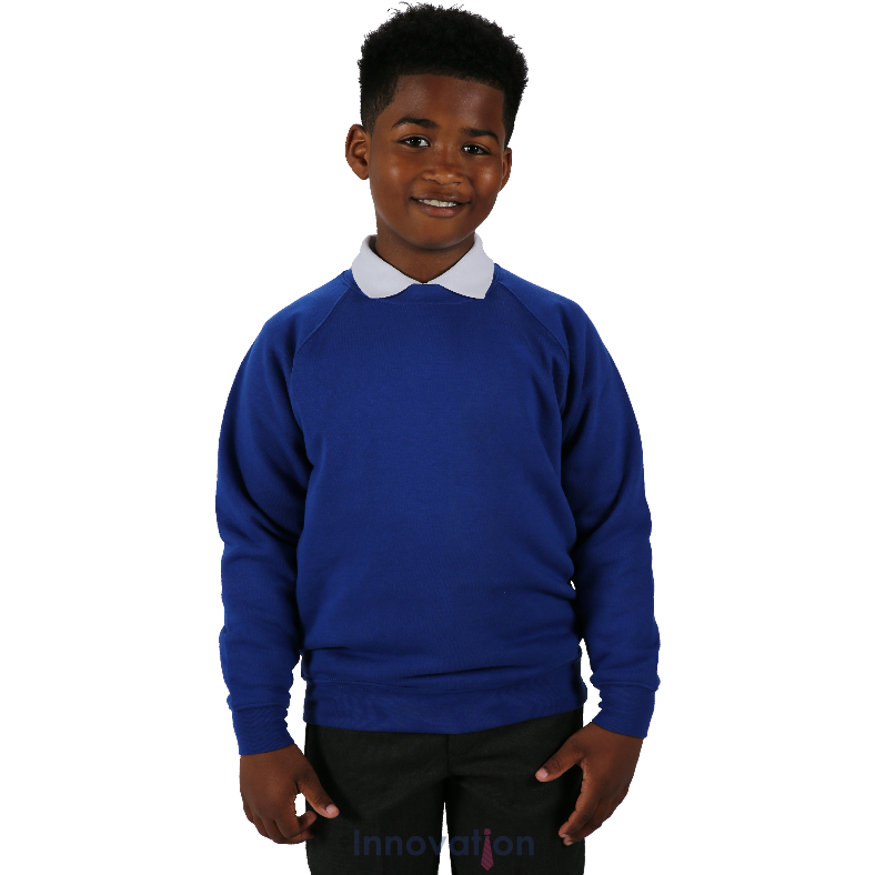 Sweatshirt - Awsworth Primary - Royal Blue – Hamiltons Shop